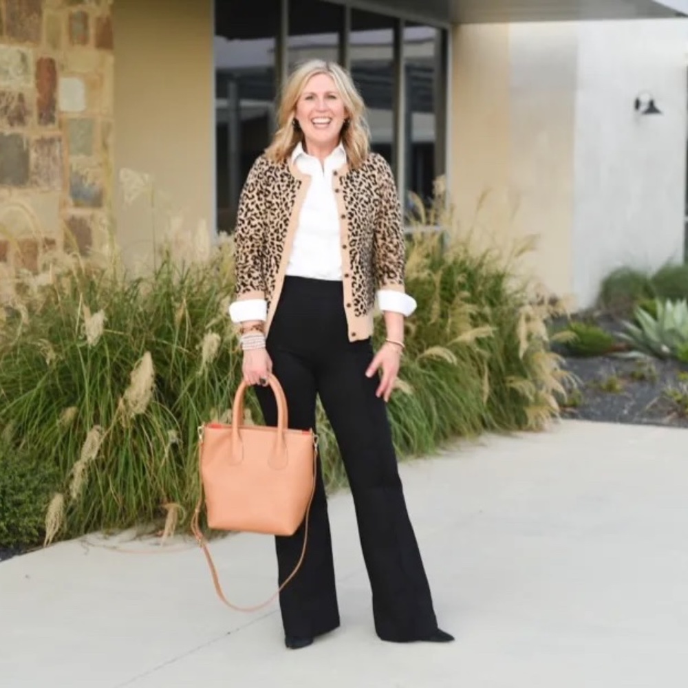SPANX Black Flare Pants